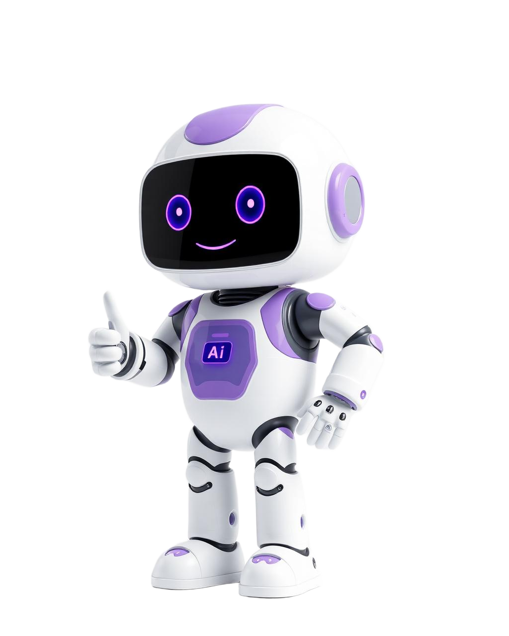 Sinisys AI robot giving a thumbs up