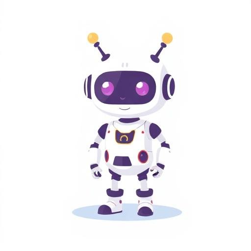 Strategy robot illustration